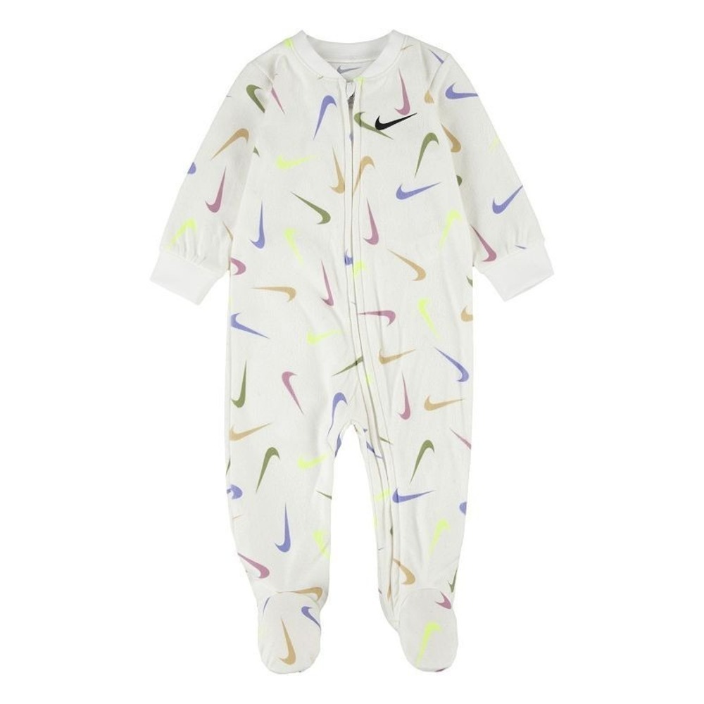 Nike Multi-Color Swoosh Baby Unisex Pajamas - Newborn NWT